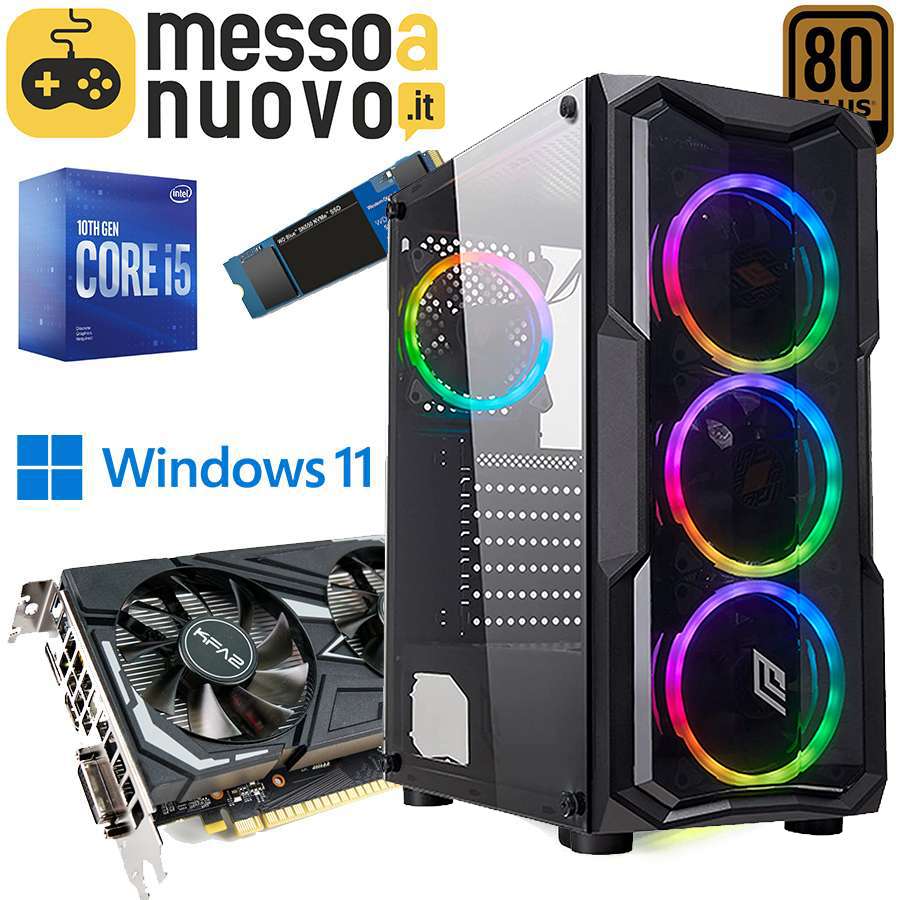 Pc Gaming Intel i5 1650 Fascia media 10400