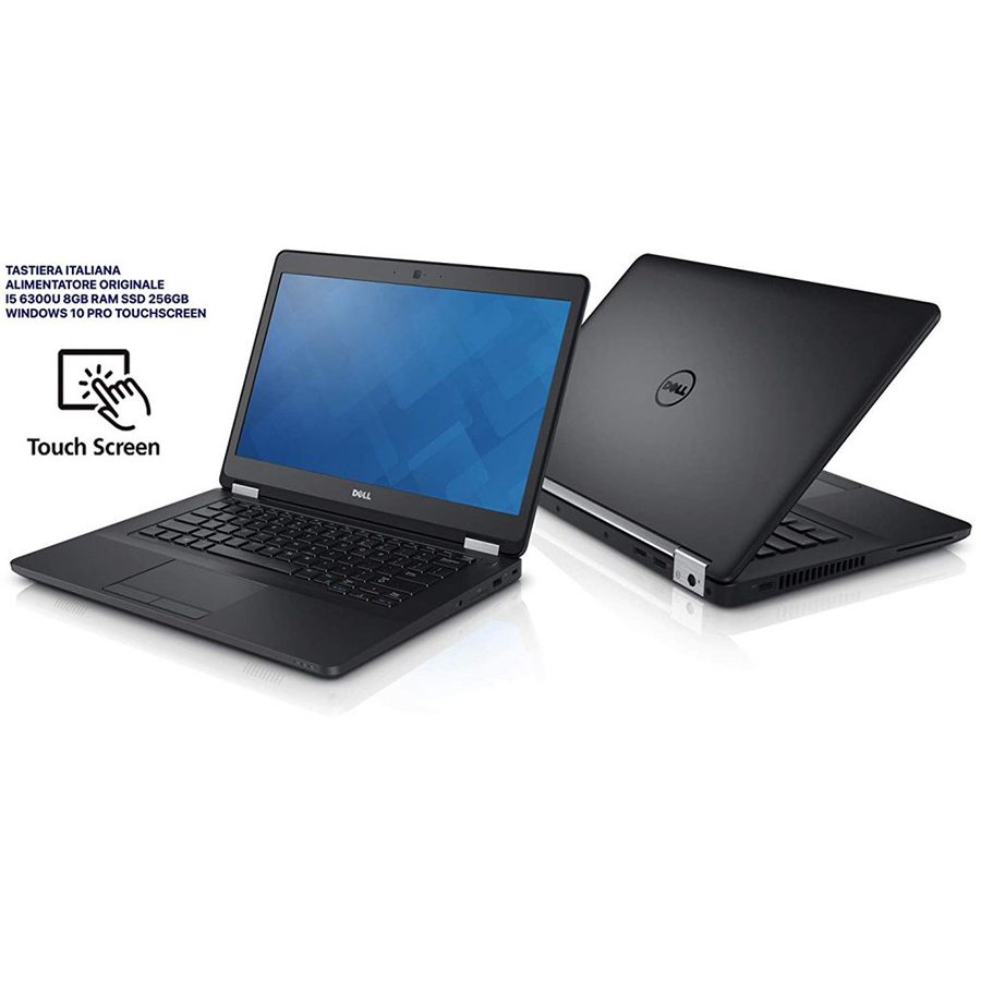 Dell Latitude E5470 Notebook I5 6300U 8 GB RAM 128GB SSD M2 TOUCHSCREEN FULL HD 1920X1080