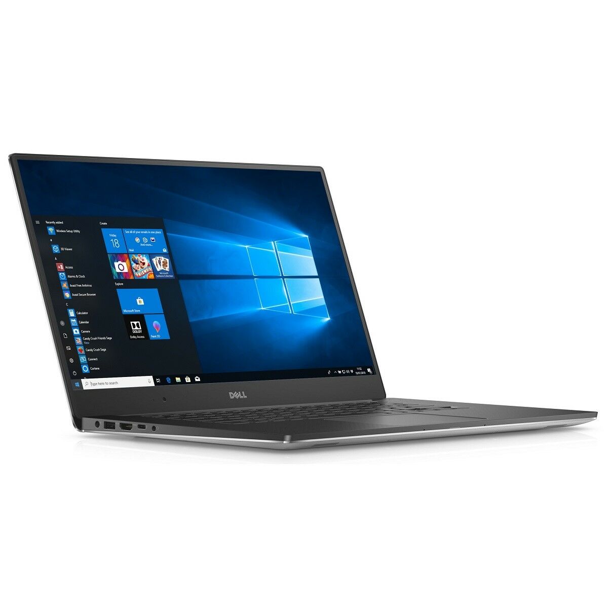 DELL Precision 5510 15.6" Inch i7-6820HQ 16Gb 256Gb SSD QUADRO M1000M Windows 10 PRO 64