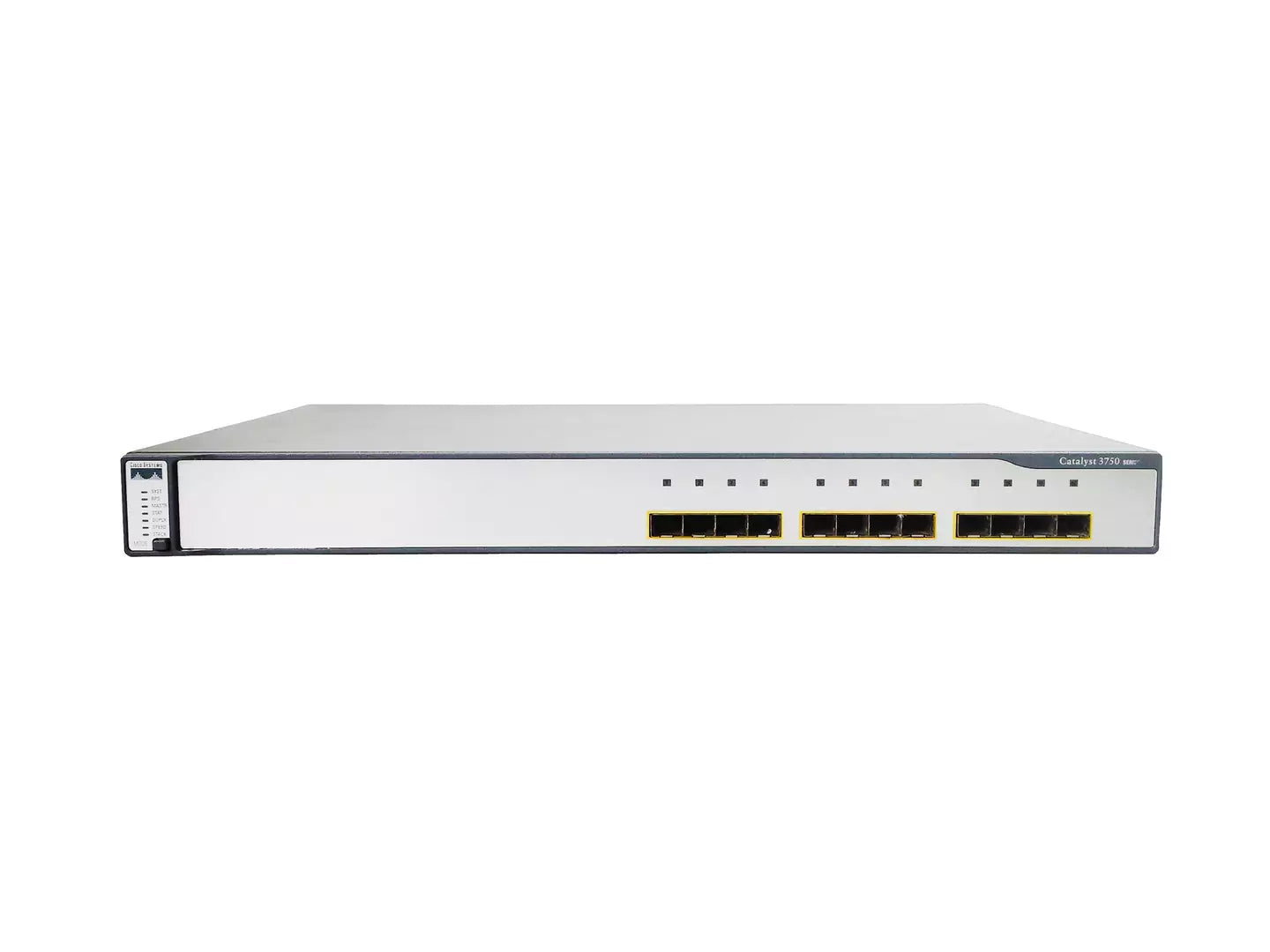 Cisco Catalyst WS-C3750G-12S-E network switch 12 Gigabit Ethernet Ports Managed Duplex Expand your network infrastructure